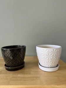 Ceramic pot cover 6”